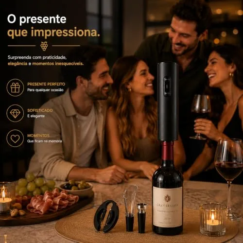 Abridor de vinho elétrico - foto 5