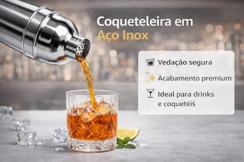 Kit coqueteleira para drinks - foto 2
