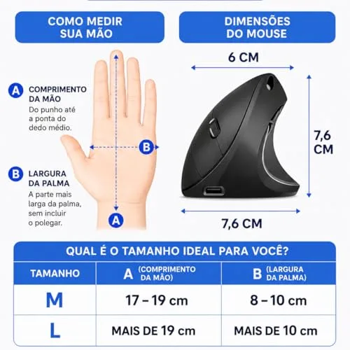 Mouse vertical para as horas longas - foto 3