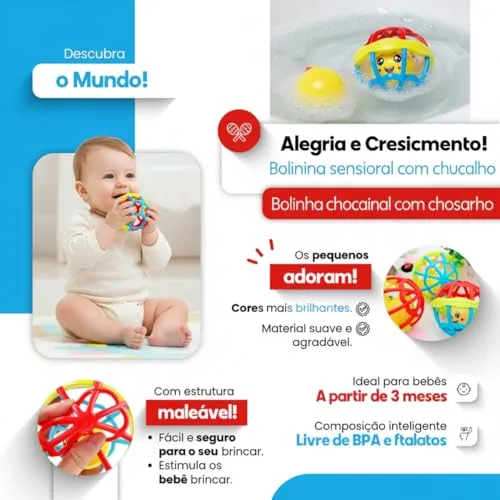 Bola sensorial de silicone - foto 3