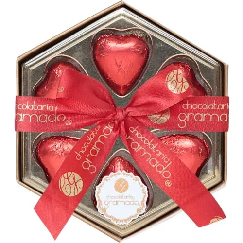 Caixa de chocolates para agradecimento