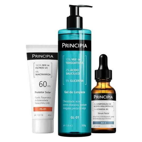 Kit de rotina de skincare