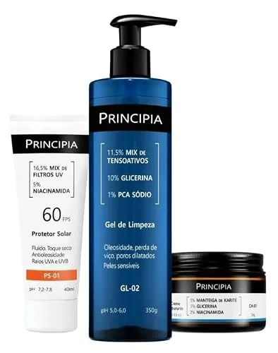 Kit completo de rotina de skincare