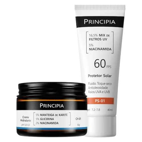 Kit de hidratação e proteção solar