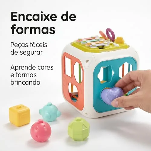Cubo sensorial de atividades - foto 4