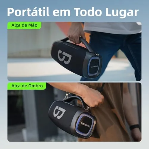 Caixa de som com microfone e luzes - foto 2