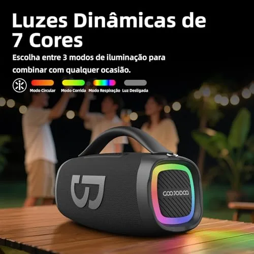 Caixa de som com microfone e luzes - foto 3