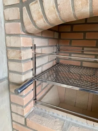 Suporte de inox para a churrasqueira - foto 6
