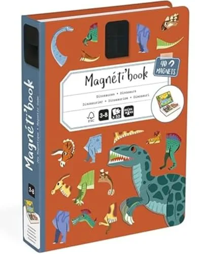 Livro magnético para montar cenas