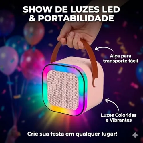 Karaokê portátil para uma noite divertida - foto 3