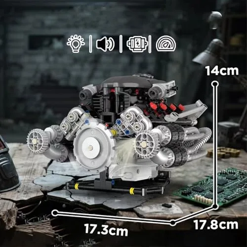 Motor V8 em miniatura que funciona - foto 2