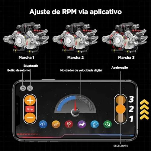 Motor V8 em miniatura que funciona - foto 5