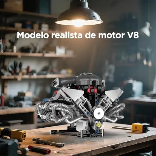 Motor V8 em miniatura que funciona - foto 6