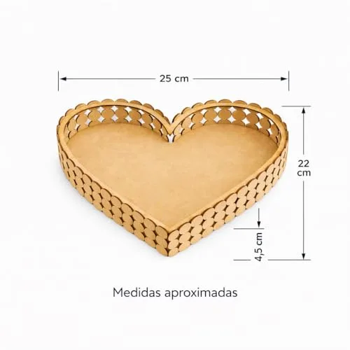 Cesta de chocolates em formato de coração - foto 6