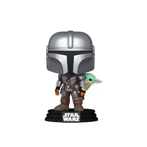 Funko Pop do Mandaloriano com o Grogu - foto 2