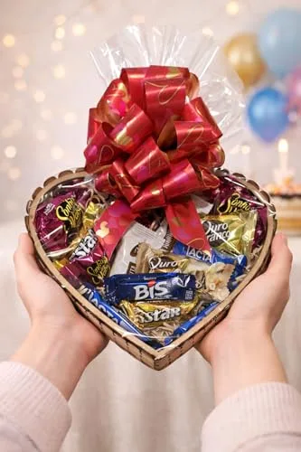 Cesta de chocolates