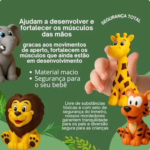 Conjunto de mordedores macios - foto 3