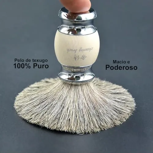 Pincel de barbear de luxo - foto 5
