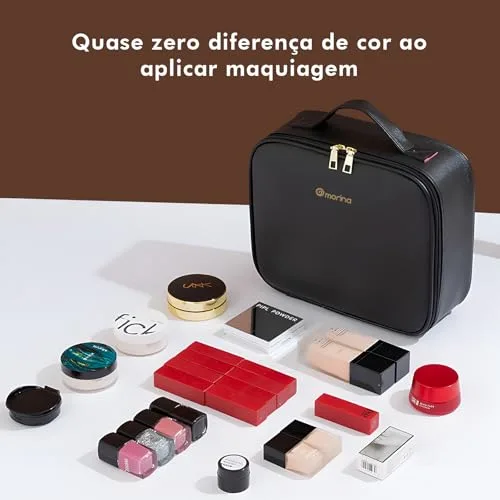 Maleta de maquiagem com espelho de LED - foto 3