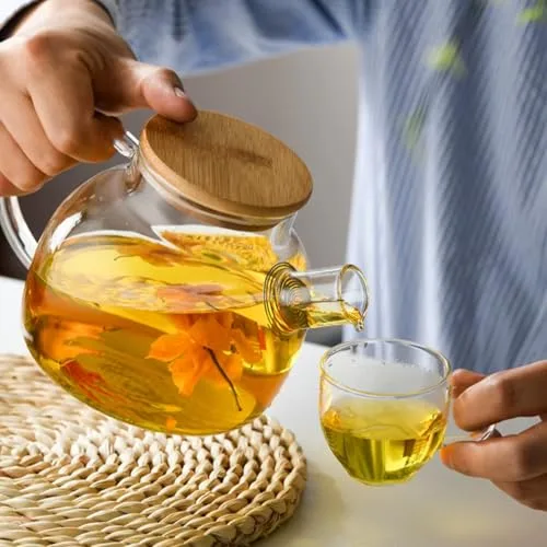 Chaleira de vidro com infusor - foto 6