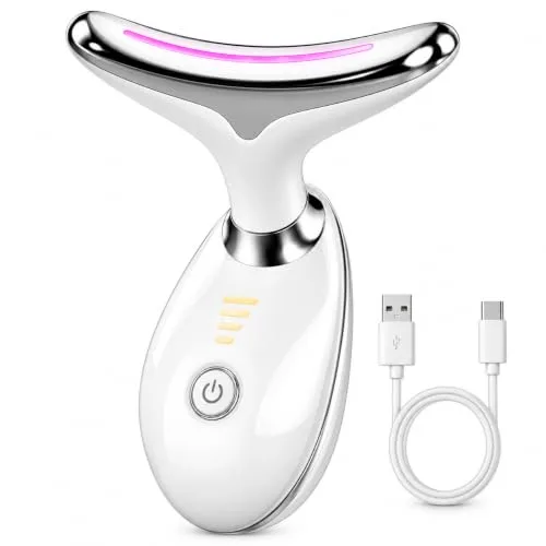 Massageador facial de LED