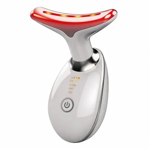 Massageador facial de LED