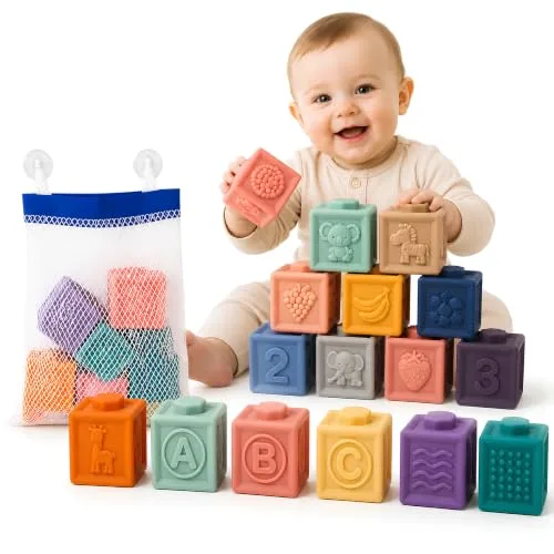 Cubos sensoriais macios