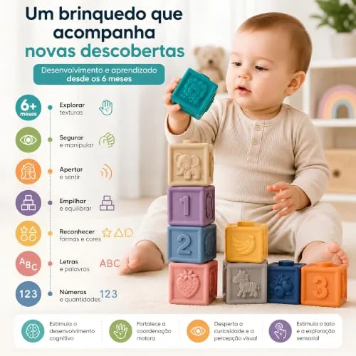 Cubos sensoriais macios - foto 4