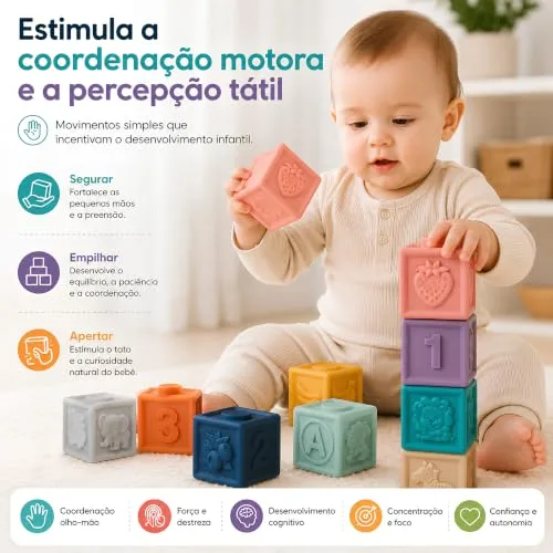 Cubos sensoriais macios - foto 6