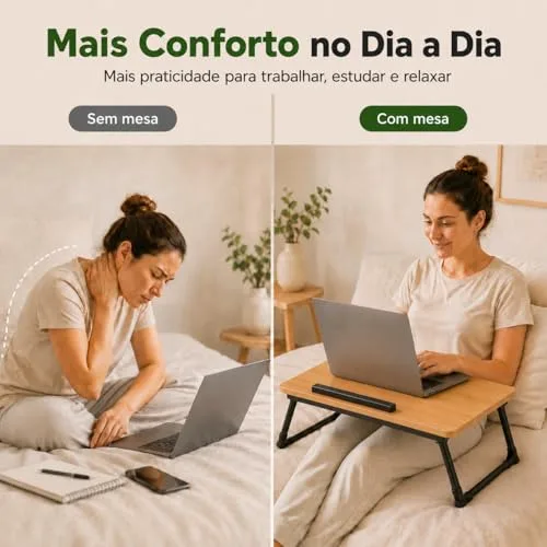 Mesa portátil para usar na cama - foto 2