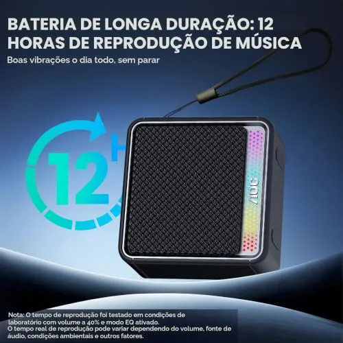 Caixa de som Bluetooth portátil - foto 5