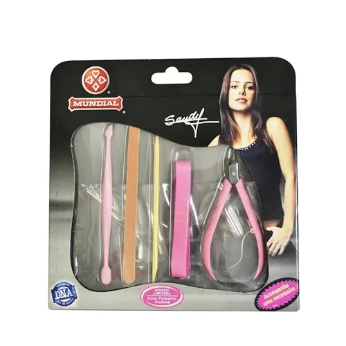 Jogo de manicure com nécessaire