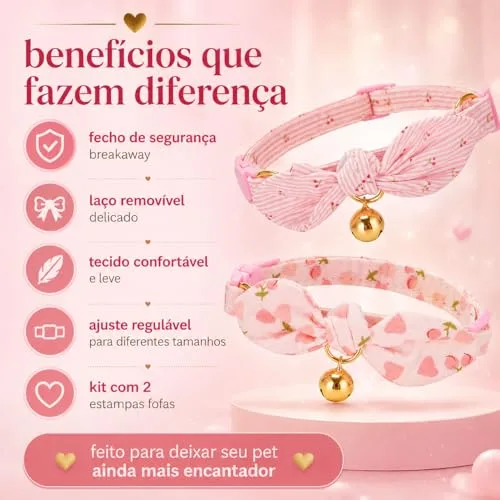 Kit de coleiras com guizo - foto 6