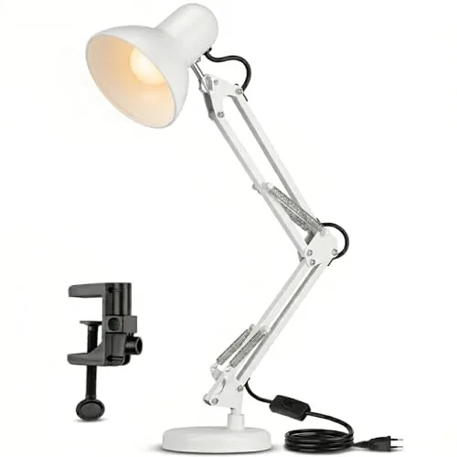Luminária de mesa articulada