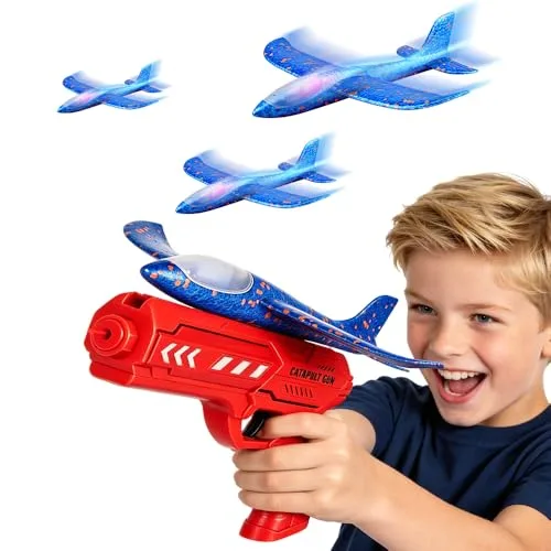 Lançador de aviões de espuma