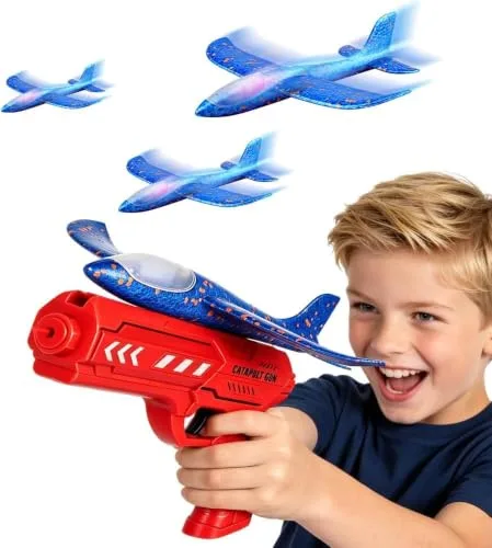 Lançador de aviões de espuma