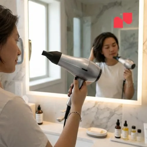 Secador de cabelo dobrável bivolt - foto 4