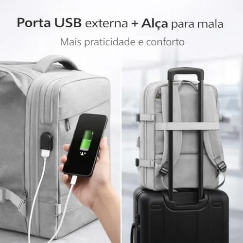 Mochila de viagem expansível de 40 litros - foto 4
