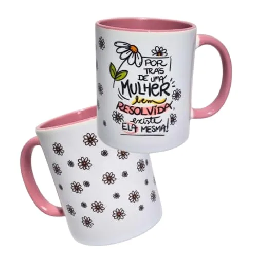 Caneca personalizada com frase