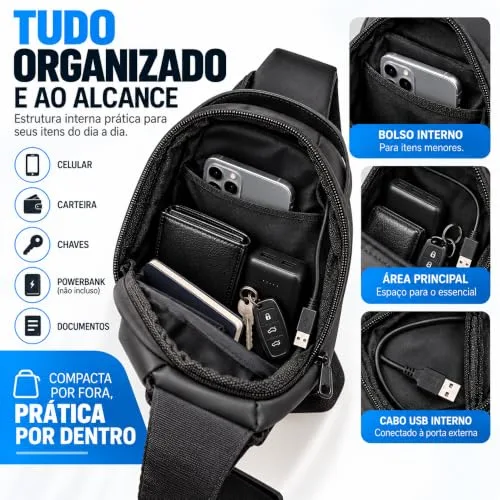 Bolsa transversal antifurto - foto 5