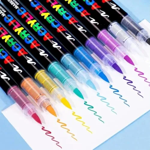 Conjunto de canetas marcadoras com 24 cores - foto 5