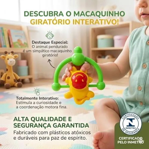 Kit de chocalhos e mordedores para recém-nascido - foto 5