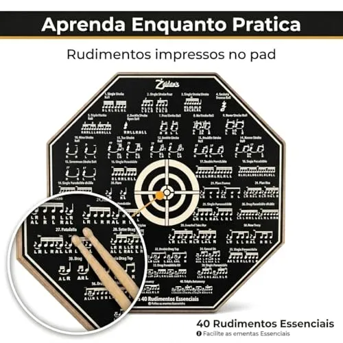 Pad de estudo para bateria - foto 3