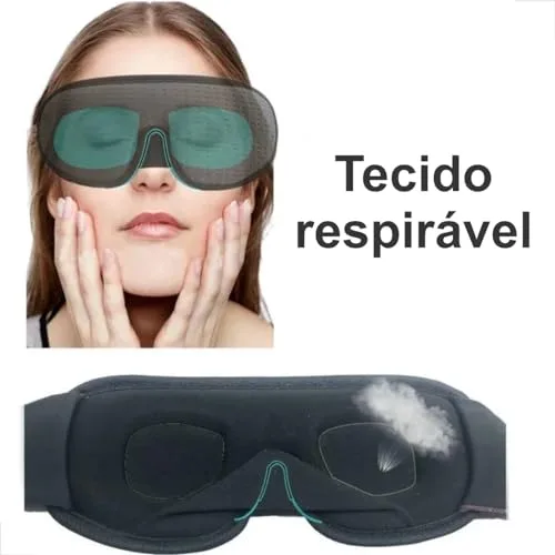 Máscara de dormir com bloqueio total - foto 6
