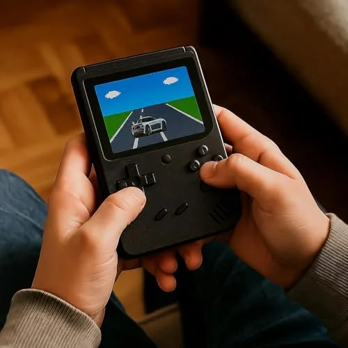 Mini videogame retrô portátil - foto 2