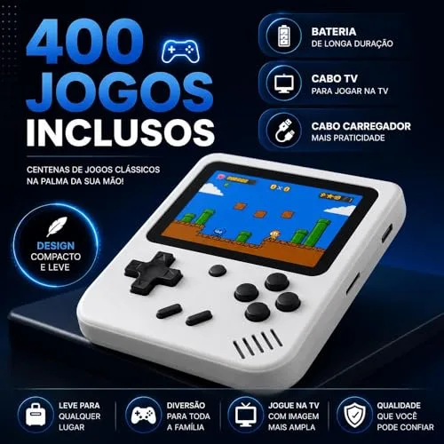Mini videogame retrô portátil - foto 6