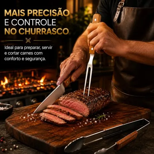 Kit churrasco em estojo - foto 3