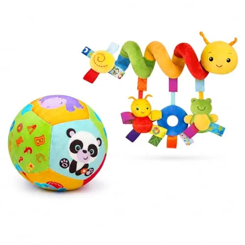 Móbile espiral para carrinho