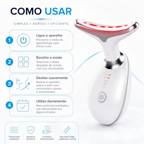 Massageador facial e cervical - foto 2