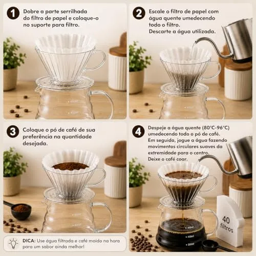 Kit para preparar café coado - foto 6